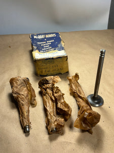 1933-1941 Plymouth Dodge exhaust valves x4 NORS S588