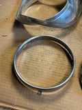 1958 Ford Fairlane 500 Custom Skyliner headlight bezels eyebrow moulding
