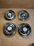 Ford Thunderbird wire wheel center caps x4 with Mustang emblems OEM