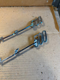 1957-1958 Ford Fairlane 500 fender script emblems good used OEM