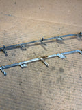 1957-1958 Ford Fairlane 500 fender script emblems good used OEM