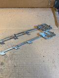 1957-1958 Ford Fairlane 500 fender script emblems good used OEM