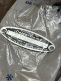 Delco-Remy generator starter blank tag detailing tag