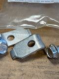 1957 Chevrolet hood hinge to fender bracket and bolts new repro