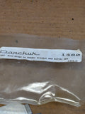 1957 Chevrolet hood hinge to fender bracket and bolts new repro
