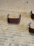 1957 Chevrolet convertible top hose retainers x9