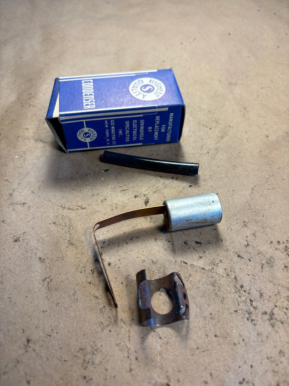 1935-1938 Chrysler Dodge Plymouth DeSoto ignition condenser NORS AL-37