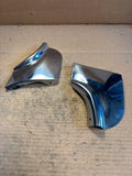 1957 Chevrolet convertible stainless fender skirt scuff pads
