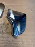 1957 Chevrolet convertible stainless fender skirt scuff pads