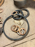 1934-1938 Chevrolet Pontiac knee action arm seal kit NORS