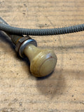 1930s 1940s Ford Mercury 31” vent choke pull cable good used