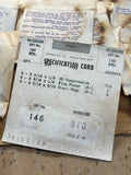 1941-1949 Chevrolet 235 stovebolt piston rings STD