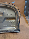 1959 Ford instrument cluster with speedometer 17k miles
