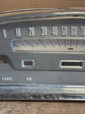 1959 Ford instrument cluster with speedometer 17k miles