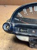 1955 Ford instrument cluster speedometer assembly