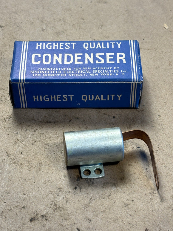 1935-1950 Chrysler Dodge Plymouth DeSoto condenser NORS