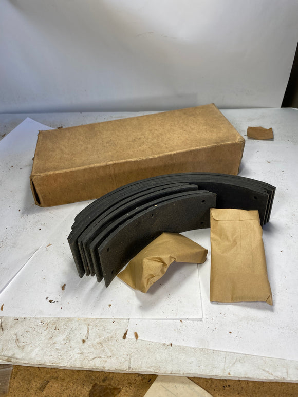 1934 Plymouth Deluxe Dodge brake lining kit with rivets