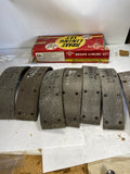 1949 Ford 6 cylinder Mercury V8 flathead brake lining set NORS