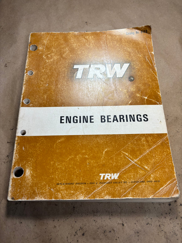 1969 TRW Engine Bearings Catalog B169