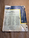 1955 Borg Warner Morse Automotive Timing Chains catalog