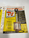 1930s 1940s Edemann Company anti freeze and battery tester catalog