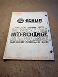 1971 NAPA Echlin Electrical Systems Parts Interchange Guide