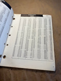 1967 NAPA Echlin Part Number Interchange Guide for Ignition and Switches