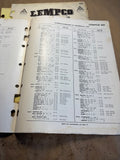 1952 Lemco Automotive Timing Chains catalog and price list