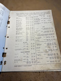 1953 Borg Warner Timing Gears and Timing Chain Sprockets catalog