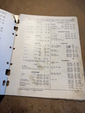 1953 Borg Warner Timing Gears and Timing Chain Sprockets catalog