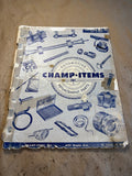 1952 Champ Items Automotive Replacement Parts catalog