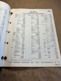 1971 Federal Ball Bearings Clutch Release Catalog
