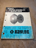 1970 Rayloc Rebuilt Clutch Assemblies and Discs catalog