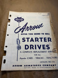 1927-1956 Arrow Starter Drives catalog