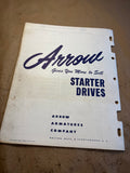 1932-1964 Arrow Starter Drives catalog