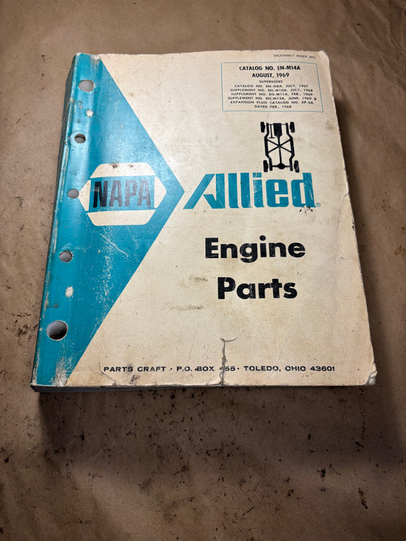 1969 NAPA Allied Engine Parts catalog EN-M14A