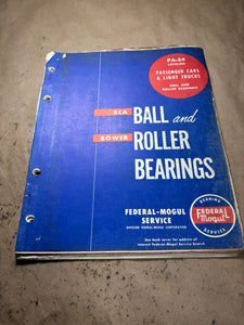 1932-1940 BCA Bower Ball and Roller Bearings catalog