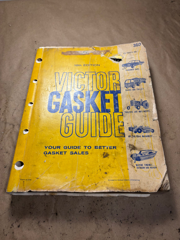 1932-1962 Victor Gasket Guide 18th Edition