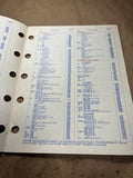1970-1990 AC-Delco Ignition Cable Set Specification Chart