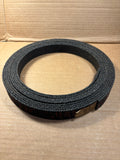 Vintage woven brake lining material 1 1/4” x 24’