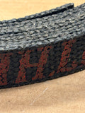 Vintage woven brake lining material 1 1/4” x 24’