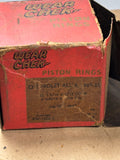 1929-1932 Chevrolet all 6 cylinder piston rings .040 - .059 oversize NORS