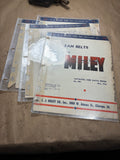1944 Miley The Brake Parts Fan Belt Catalog and Data Book