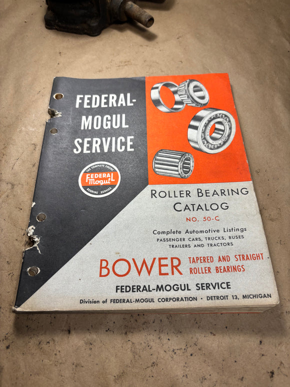 1948 Federal Mogul Bower Roller Bearing Catalog 50-C
