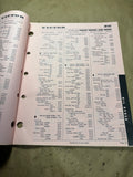 1965 Victor Oil Seal Catalog cars trucks 1953-1965