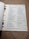 1954 Dittmer Transmission Gears and Shafts Small Parts catalog supplement