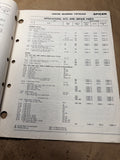 1969 Spicer Bearings Applications Catalog 1955-1969