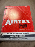 1972 Airtex Water Pumps catalog passenger cars Weatherly 432