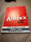 1972 Airtex Water Pumps catalog passenger cars Weatherly 432