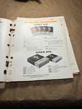 1953 Rochester Original Equipment Carburetors catalog 1932-1953